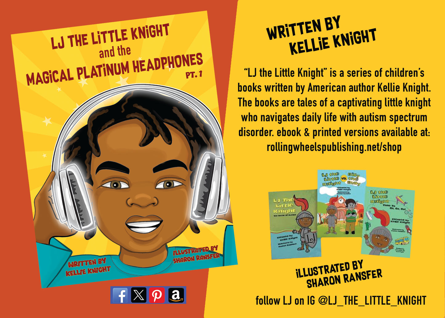 LJ the Little Knight and the Magical Platinum Headphones