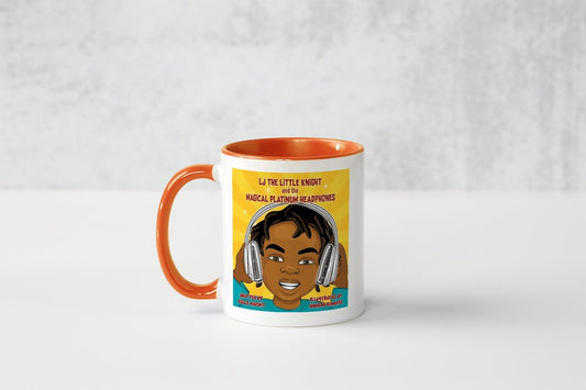 Magical Headphone Book Cover Mug