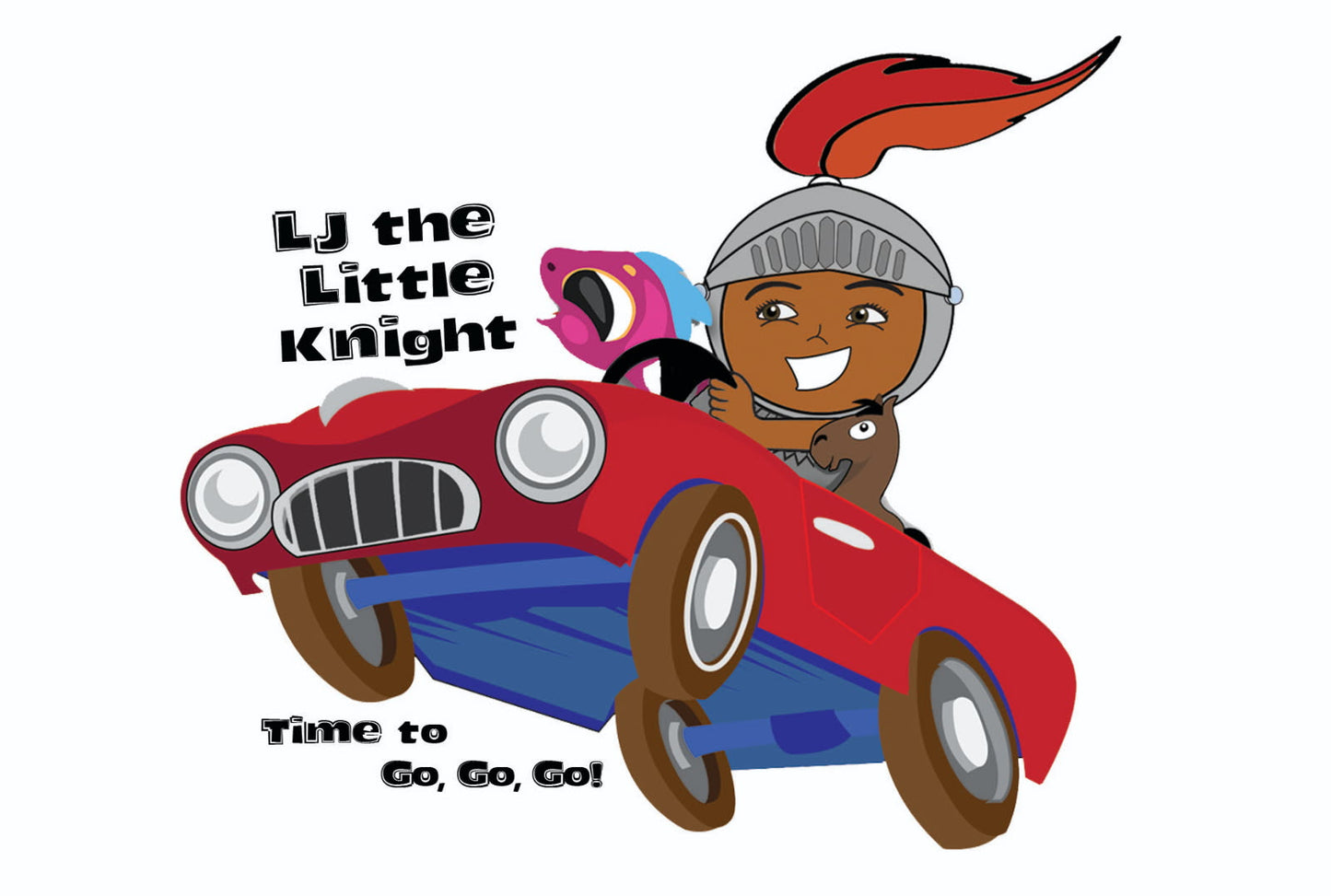 LJ the Little Knight Time to Go, Go, Go!